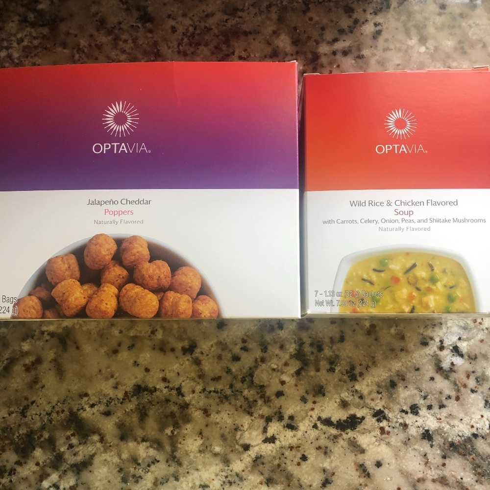 Optavia soup and poppers fuelings